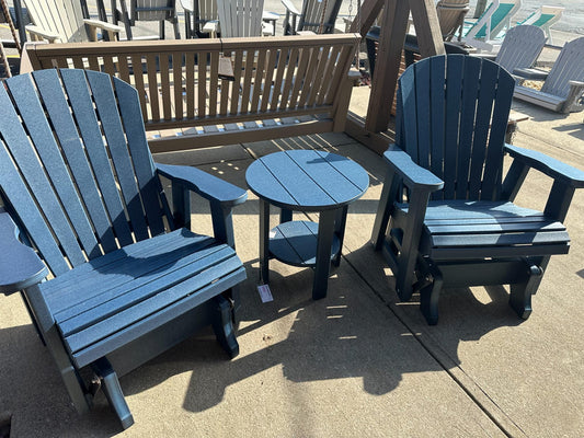 Patriot Blue 3-Piece Classic Glider Set