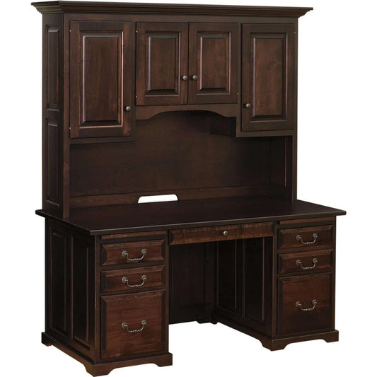 Kingston 60'' Executive Desk w/Hutch