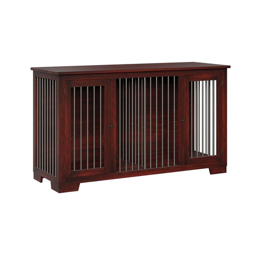 Large Hinged Double Door Dog Retreat