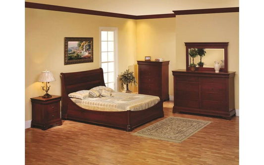 Louis Phillipe Euro Bed Collection