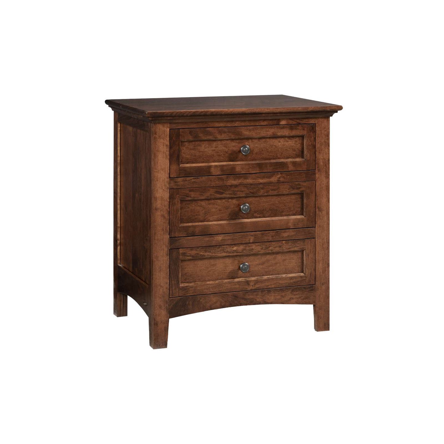 Albany 3 Drawer Nightstand