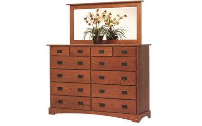 Old English Mission Slat Mission Bed Collection