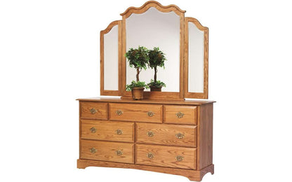 Sierra Classic 65" Dresser &amp; Mirror