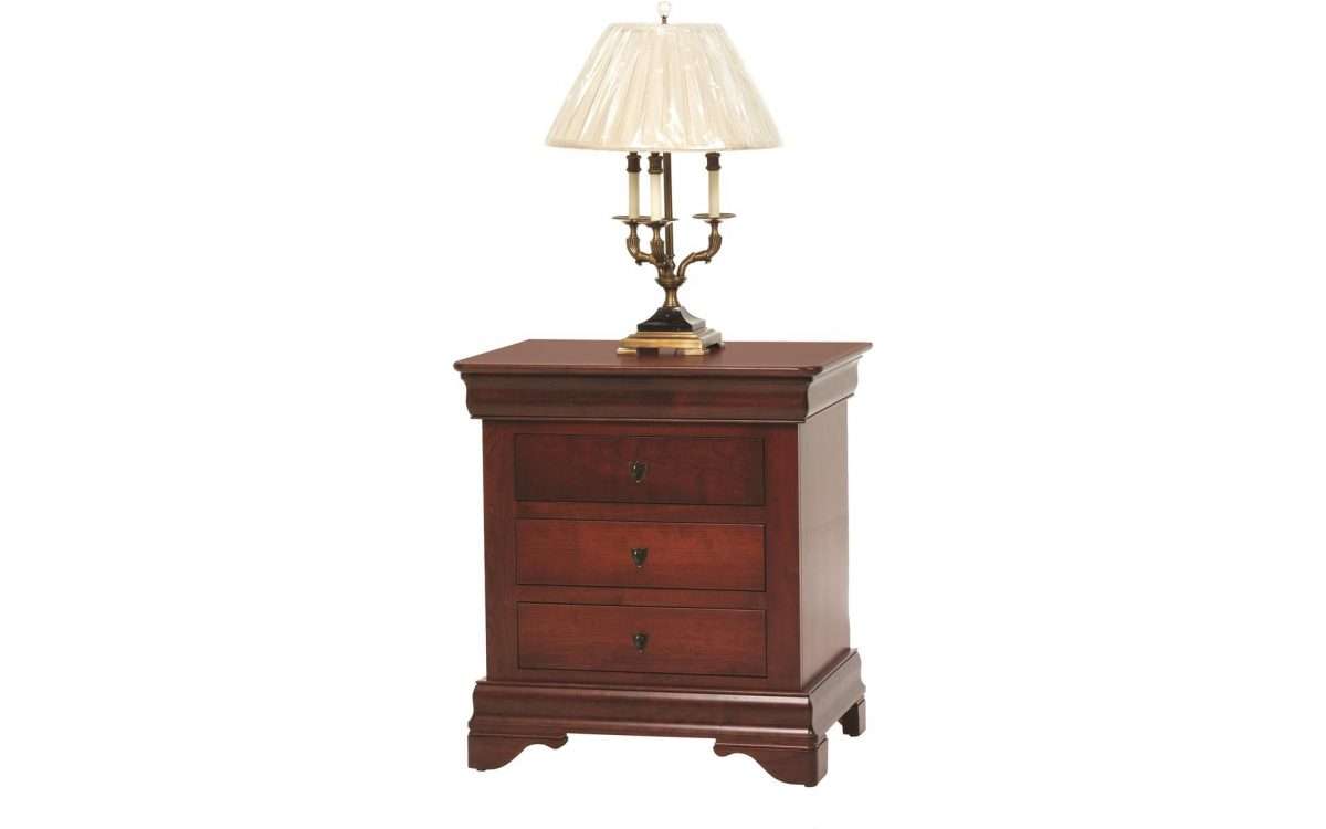 Louis Phillipe 4 Drawer Nightstand