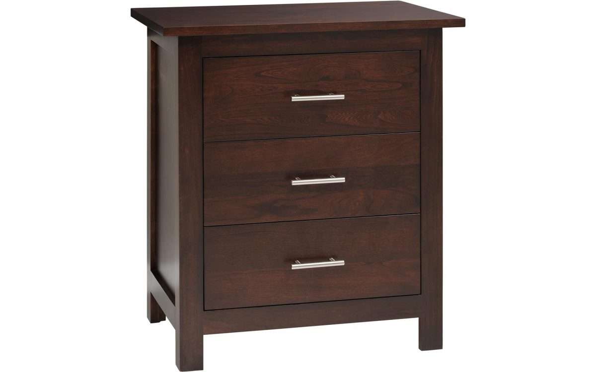 Ashton 3 Drawer Nightstand