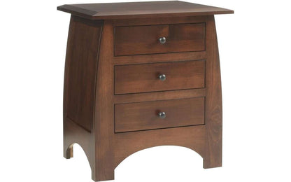 Bordeaux 3 Drawer Nightstand