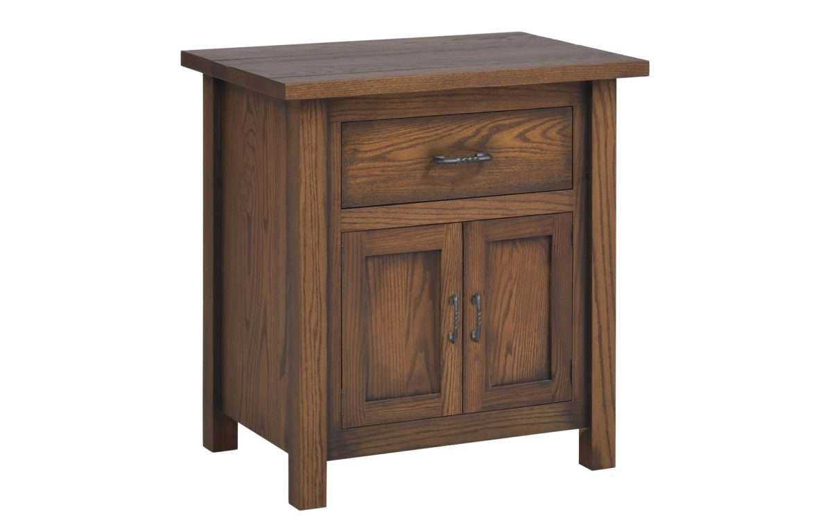 Mountain Lodge 1 Drawer 2 Door Nightstand