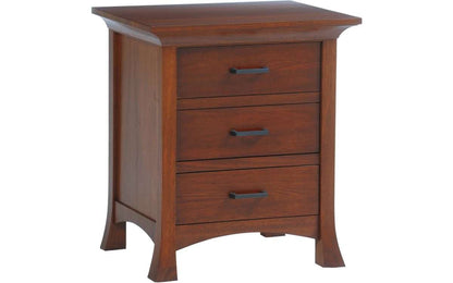 Oasis 3 Drawer Nightstand