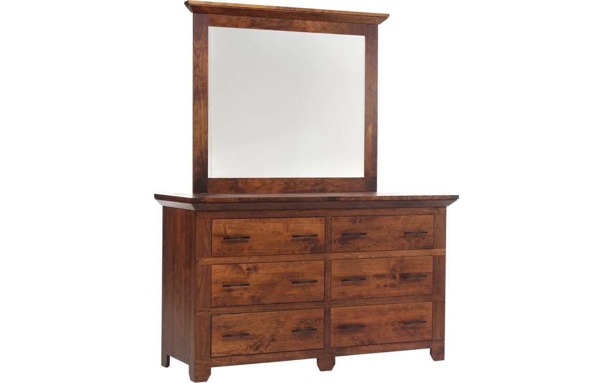 Redmond Wellington Low Dresser &amp; Mirror