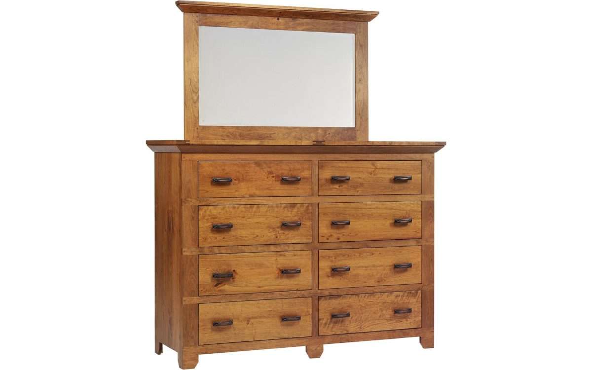 Redmond Wellington High Dresser &amp; Mirror