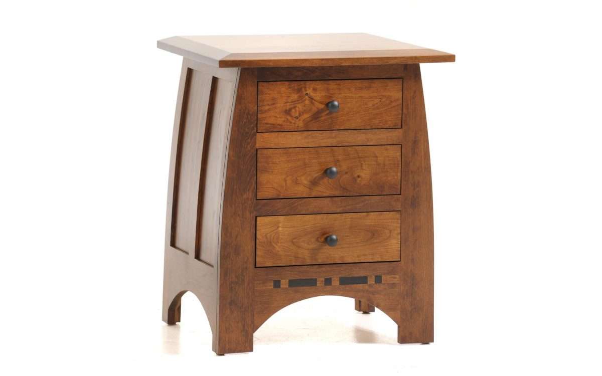 Vineyard 3 Drawer 24" Nightstand