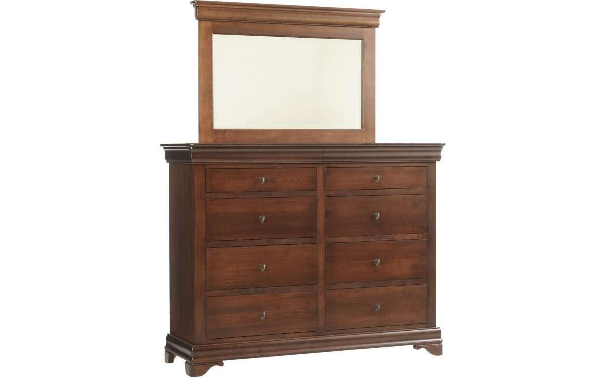 Versailles High Dresser &amp; Mirror