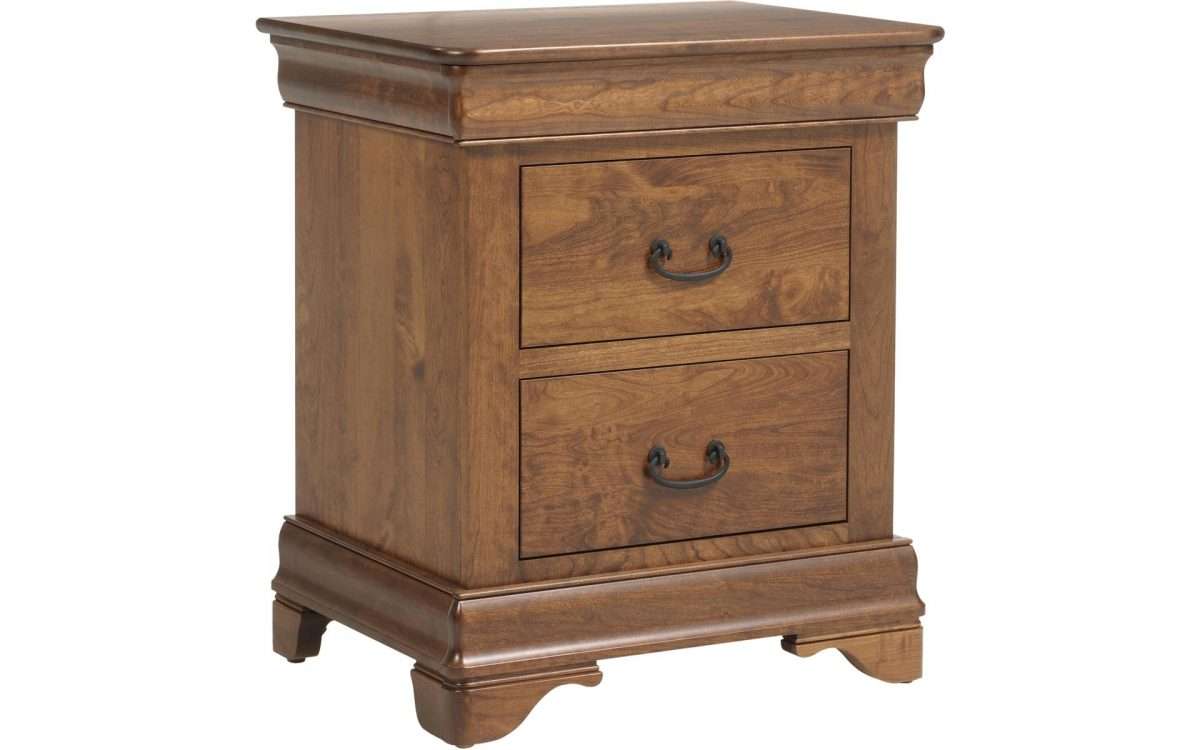 Versailles 3-Drawer Nightstand