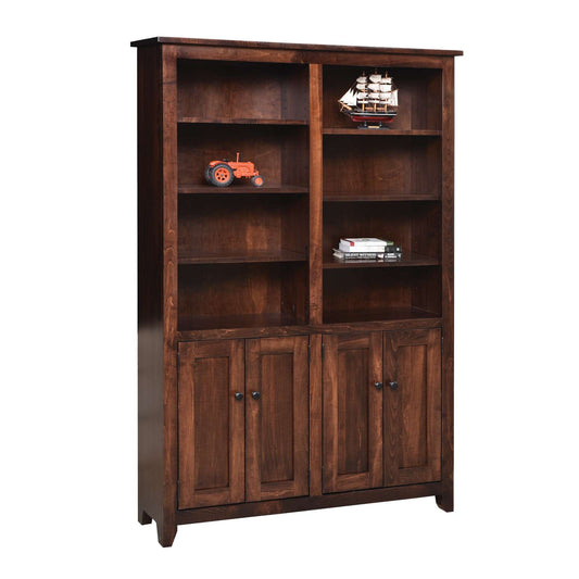 Modern Mission 48" Bookcase w/Doors