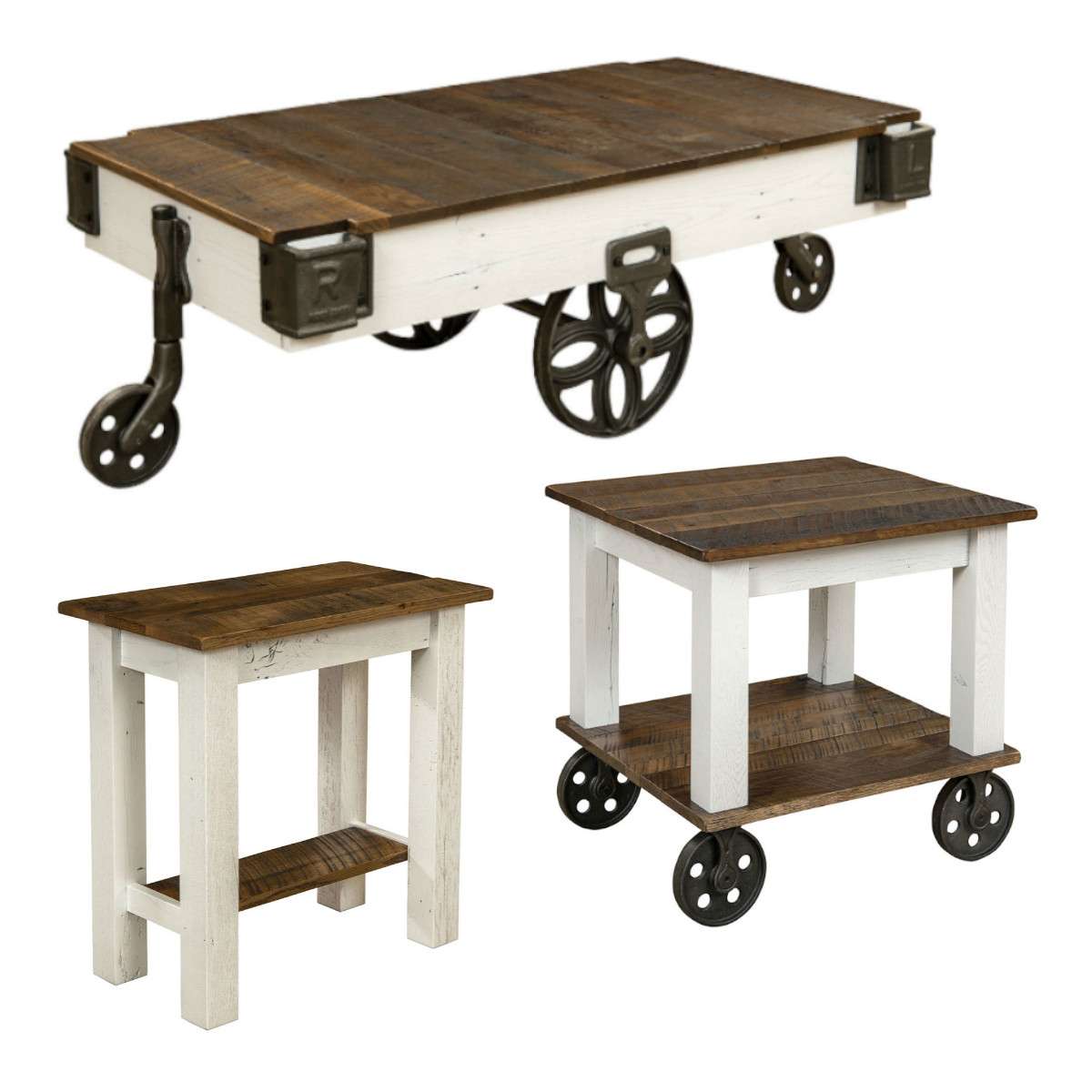 Mill Cart Coffee Table