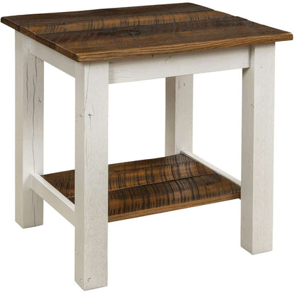 Mill Cart End Table