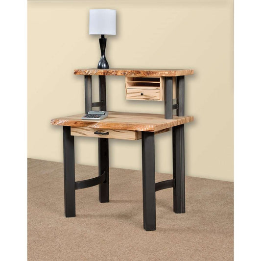 Millennium 36" Deluxe Desk with Live Edges