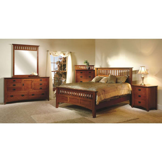 Mission Antique Bedroom Collection