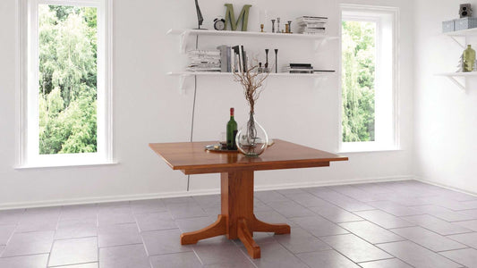Mission Single Pedestal Table
