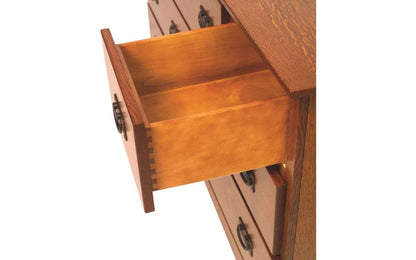 Old English Mission Chest of Drawers
