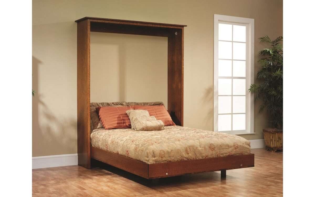 Old English Mission Murphy Wall Bed