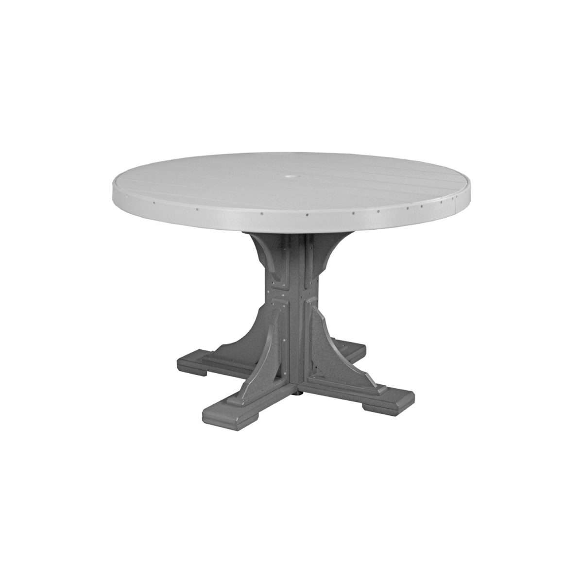 5pc Poly Round Dining Set