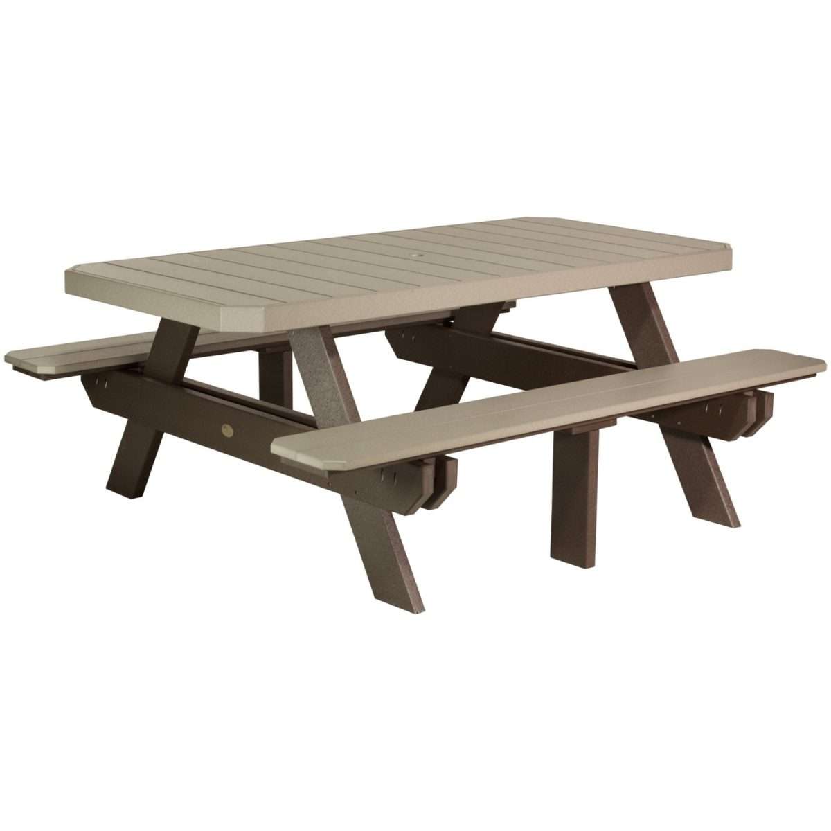 6′ Rectangular Picnic Table