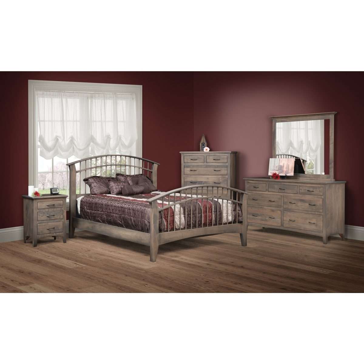 Choices Dowel Dresser w/ Mirror