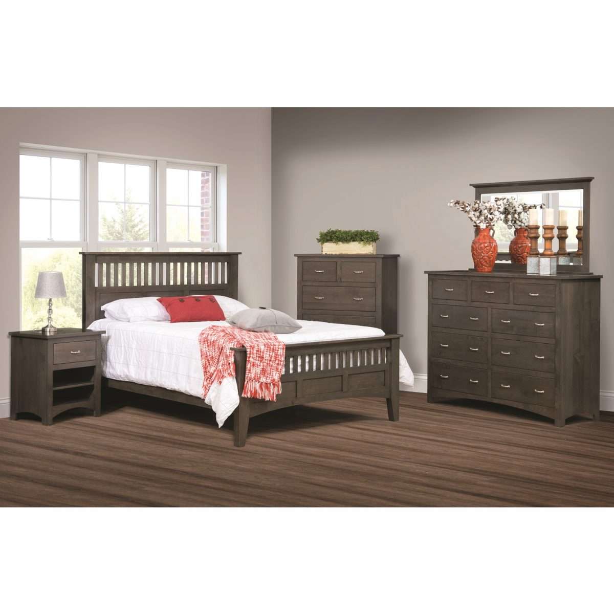 Siesta Mission 1 Drawer Nightstand