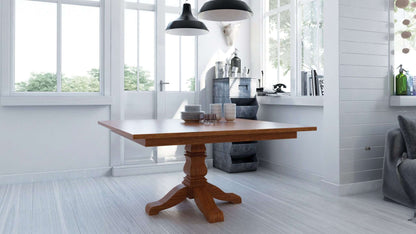 Square Tulip Single Pedestal Table