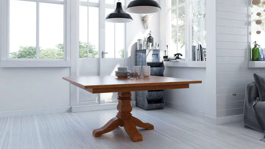Square Tulip Single Pedestal Table