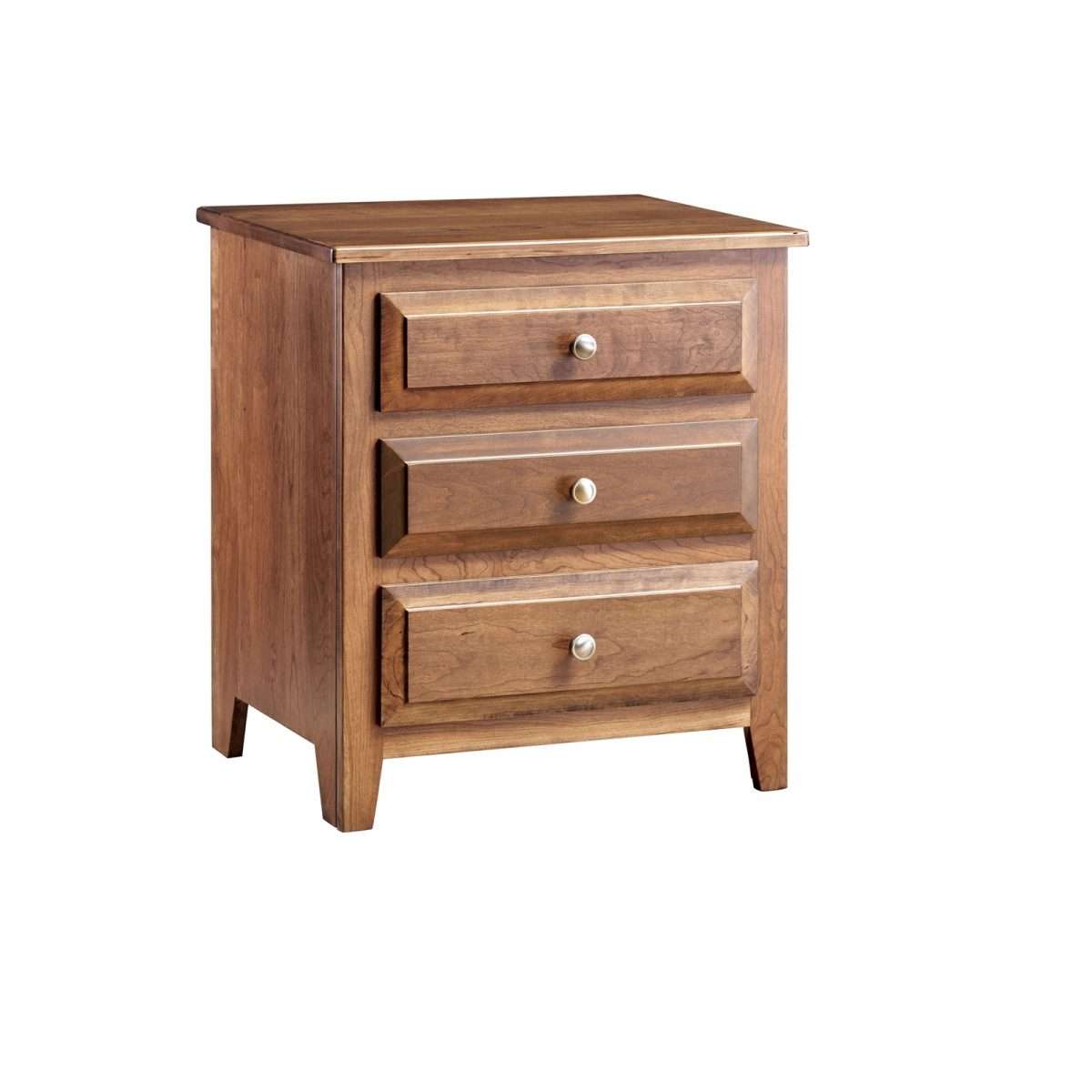 Traditional 3-Drawer Nightstand