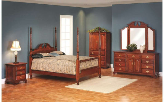 Victoria's Tradition Pilaster Bed Collection