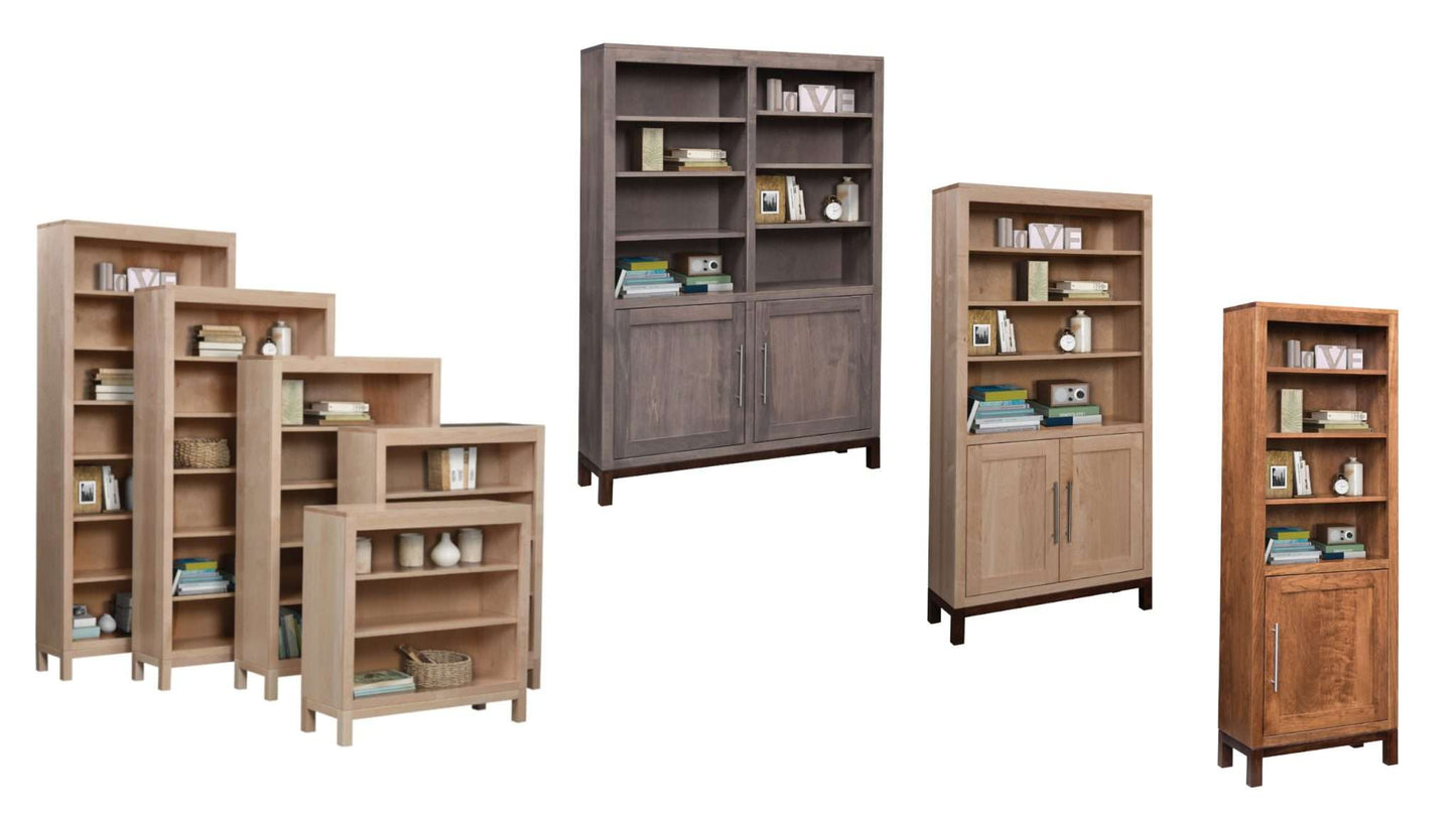 Vienna 24" Bookcase w/Door