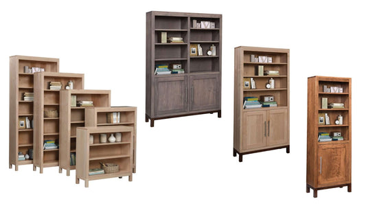 Vienna 24" Bookcase w/Door