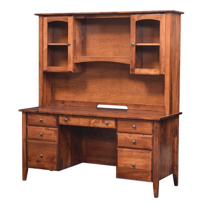 Hampton Wall Desk and Hutch