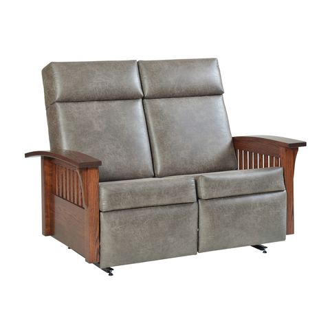 Mission Loveseat Glider Recliner