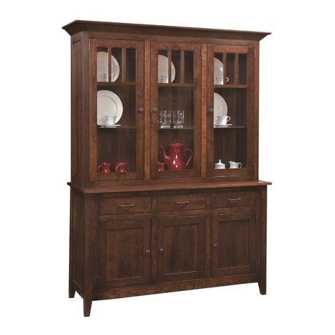 Larkspur 3 Door Hutch Top 518 & Base 505