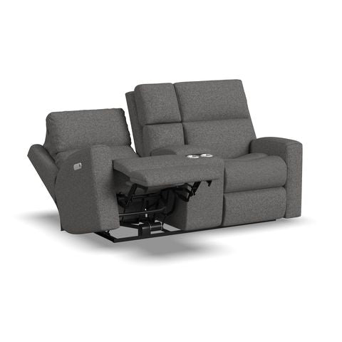 Score Reclining Loveseat with Console