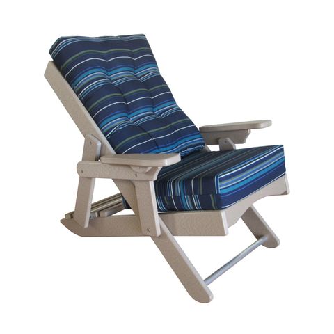 Caribbean Folding Chair & Footstool