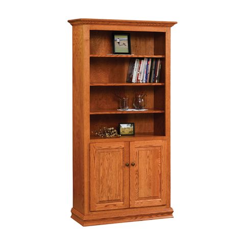 Traditional 36" Bookcase w/Door