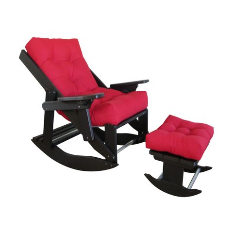 Siesta Rocker Recliner & Rocking Footrest