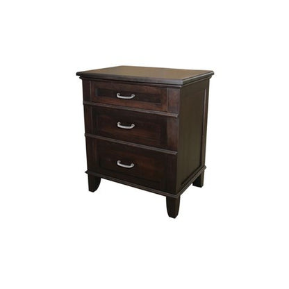 Plymouth Splayed 3 Drawer Nightstand