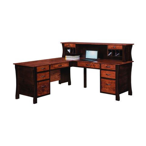 Kapernaum Corner Desk & Hutch