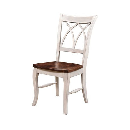 Double X Back Swivel Bar Chair