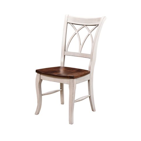 Double X Back Swivel Bar Chair