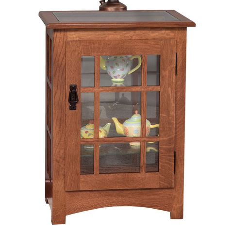 Mission Console End Table