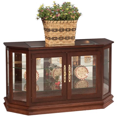 Angled Large Console Curio