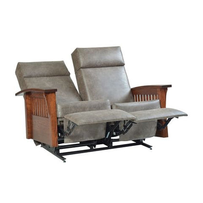 Mission Loveseat Glider Recliner