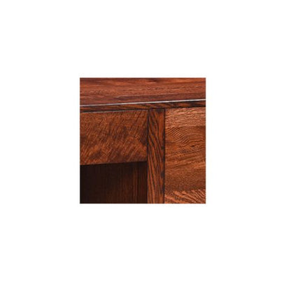 Craftsman 36" 2-Tone Computer Desk & Hutch